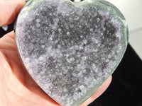 Amethyst Crystal Cluster Heart Geode, Amethyst Heart Crystal, Heart Crystal Amethyst, Crystal Heart Geode