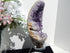 Amethyst Crystal Cluster Display with Stand