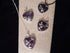 Amethyst Gemstone Heart Pendant w/chain