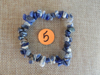 Stone Chip Bracelet~ Sodalite, Aventurine