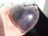 Fluorite Crystal Cluster Heart