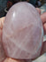 Rose Quartz Free Form Display, Rose Quartz Polished Stone, Polished Rose Quartz Freeform