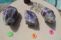 Chevron Amethyst Rough Point