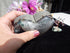 Amethyst Crystal Cluster Heart Geode
