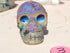 Aura Quartz Crystal Skull, Rainbow Aura Quartz Crystal Skull, Titanium Quartz Crystal Skull, Rainbow Quartz
