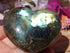 Labradorite Heart, Polished Labradorite Crystal Heart, Labradorite Protection Heart Crystal, Heart Stone