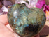 Labradorite Heart, Polished Labradorite Crystal Heart, Labradorite Protection Heart Crystal, Heart Stone