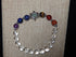 Chakra Bead Bracelet With either Tree or Merkaba Star