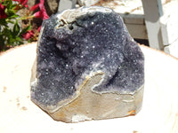 Amethyst Crystal Cluster Geode Cut Base Display, Cut Base Amethyst, Amethyst Cluster