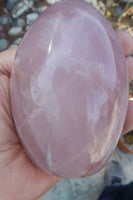 Rose Quartz Free Form Display, Rose Quartz Polished Stone, Polished Rose Quartz Freeform