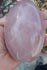 Rose Quartz Free Form Display, Rose Quartz Polished Stone, Polished Rose Quartz Freeform