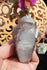 Amethyst Crystal Druzy Cluster Heart Geode
