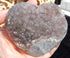Amethyst Crystal Druzy Cluster Heart Geode