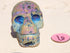 Aura Quartz Crystal Skull, Rainbow Aura Quartz Crystal Skull, Titanium Quartz Crystal Skull, Rainbow Quartz