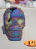 Aura Quartz Crystal Skull, Rainbow Aura Quartz Crystal Skull, Titanium Quartz Crystal Skull, Rainbow Quartz