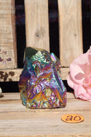 Aura Quartz Crystal Point, Rainbow Aura Quartz Crystal Point, Titanium Quartz Crystal Point, Rainbow Quartz
