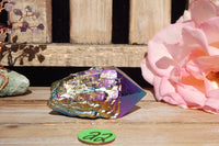 Aura Quartz Crystal Point, Rainbow Aura Quartz Crystal Point, Titanium Quartz Crystal Point, Rainbow Quartz
