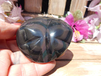 Rainbow Obsidian Butterfly Stone, Obsidian Rainbow Butterfly, Rainbow Butterfly Stone