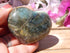 Labradorite Heart, Polished Labradorite Crystal Heart, Labradorite Protection Heart Crystal, Heart Stone