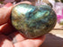 Labradorite Heart, Polished Labradorite Crystal Heart, Labradorite Protection Heart Crystal, Heart Stone