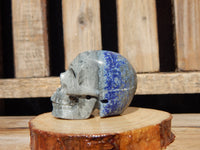 Lapis Lazuli 2&quot; Crystal Carved Stone Skull