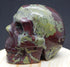 Dragon Blood Jasper Crystal Carved Stone Skull 3.25&quot;, Crystal Dragon Blood Stone Skull