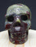 Dragon Blood Jasper Crystal Carved Stone Skull 3.25&quot;, Crystal Dragon Blood Stone Skull