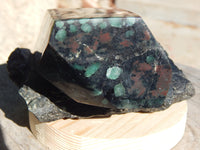 Emerald Crystal Polished Cluster, Polished Emerald Cluster Crystal