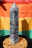 Fluorite Polished Tower Obelisk Free Form  Display, Polished Fluorite Crystal Free Form Tower, Fluorite Protection Free Form Crystal