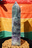 Fluorite Polished Tower Obelisk Free Form  Display, Polished Fluorite Crystal Free Form Tower, Fluorite Protection Free Form Crystal