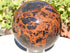 Mahogany Obsidian Crystal Carved Stone Sphere