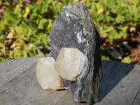 Amethyst Crystal Cluster Cut Base Display