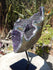 Amethyst Crystal Cluster Display with Stand, Crystal Amethyst Display Cluster, Cluster Amethyst Crystal Display, Amethyst Crystal