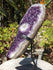 Amethyst Crystal Cluster Display with Stand, Crystal Amethyst Display Cluster, Cluster Amethyst Crystal Display, Amethyst Crystal