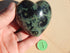 Kambaba Jasper Crystal Polished Heart, Crystal Kambaba Jasper Heart, Polished Kambaba Jasper Heart Stone