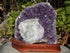 Amethyst Crystal Cluster Display with Stand