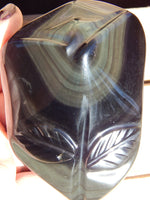 Rainbow Obsidian Flower Stone