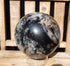 Black Tourmaline Crystal Polished Sphere, Black Tourmaline Polished Crystal Sphere, Crystal Sphere Black Tourmaline