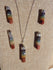 Chakra Layered Hexagon Point Necklace