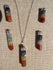 Chakra Layered Hexagon Point Necklace