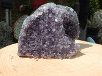 Amethyst Crystal Cluster Display Cut Base, Crystal Amethyst Cluster, Cluster Amethyst Crystal Display