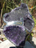 Amethyst Crystal Cluster Display with Stand, Crystal Amethyst Display Cluster, Cluster Amethyst Crystal Display, Amethyst Crystal