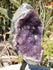 Amethyst Crystal Cluster Display with Stand, Crystal Amethyst Display Cluster, Cluster Amethyst Crystal Display, Amethyst Crystal