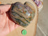 Ocean Jasper Crystal Heart Polished Heart Stone Puffy Heart, Ocean Jasper Heart Crystal, Crystal Ocean Jasper Heart