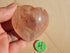 Red Hematoid Quartz Crystal Cluster Heart, Red Hematoid Quartz Crystal Heart, Crystal Red Hematoid Quartz Heart, Crystal Heart