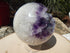 Amethyst Cluster Geode Open Mouth Sphere, Amethyst Geode Sphere, Amethyst sphere