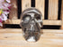 Zebra Onyx Crystal Carved Stone Skull, Crystal Onyx Skull, Zebra Onyx Crystal Skull