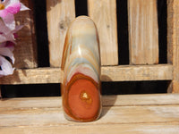 Polychrome Jasper Crystal Polished Free Form Display, Polychrome Free Form Crystal, Polychrome Jasper Display