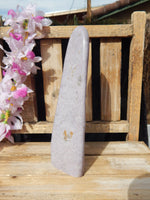 Lepidolite Crystal Polished Free Form Display, Lepidolite Free Form Crystal, Lepidolite Display Free Form
