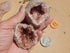 Pink Amethyst, Pink Amethyst Geode Pair  **New Find** Pink Amethyst Cluster, Pink Amethyst from Argentina